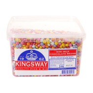 Kingsway Mini Milk Chocolate Beans (2.5KG TUB)